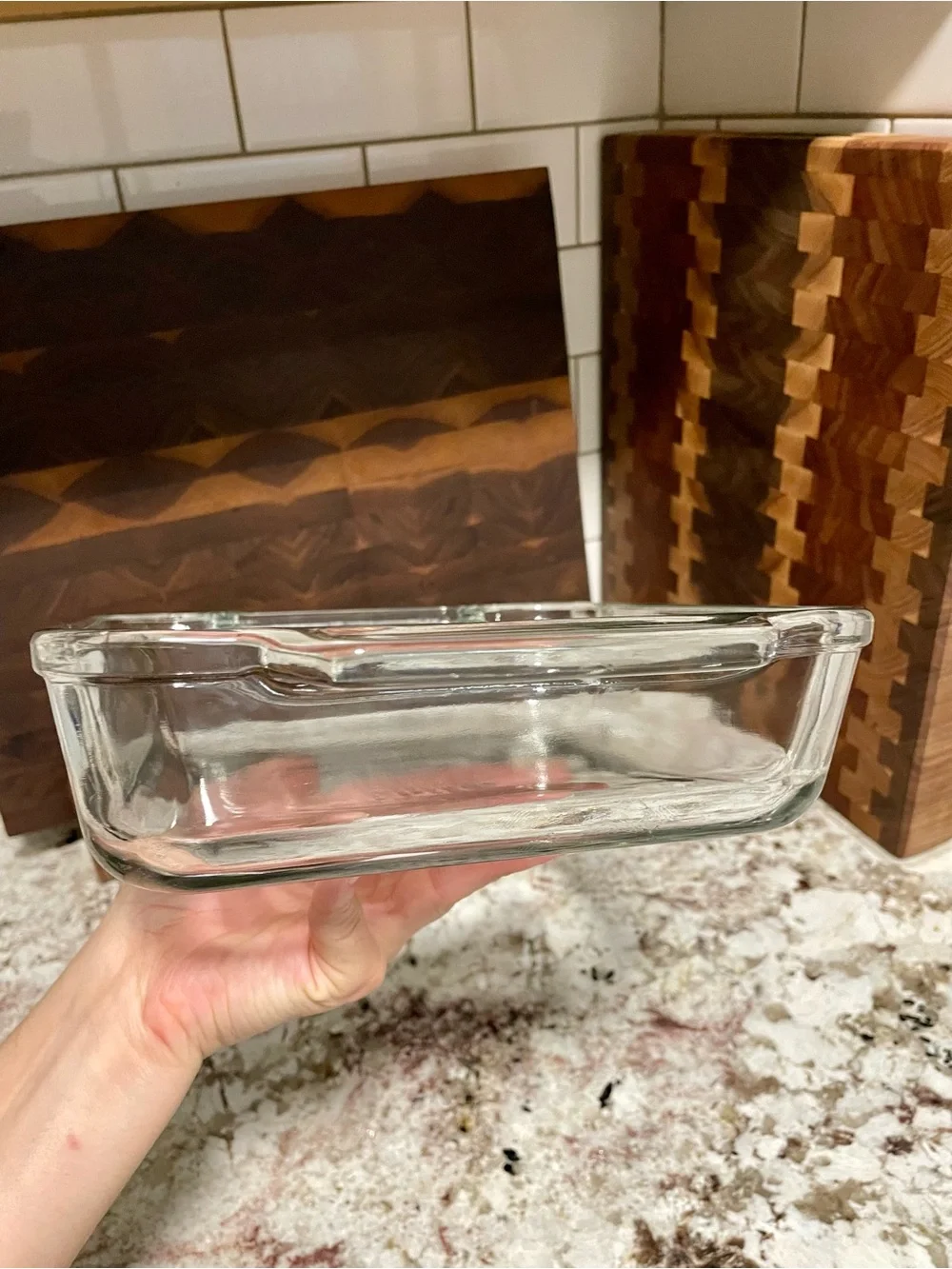 Vintage 1989 Anchor Hocking square baking dish